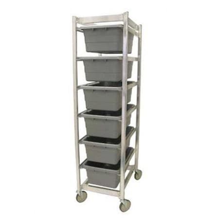 Prairie View Industries Prairie View LUGCT6-KD 6 Lug Knock Down Aluminum Carts; 70.5 x 20 x 27 in. LUGCT6KD